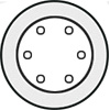 压袋孔样六孔